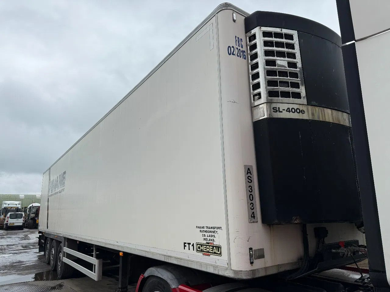 Chereau 3 Axle FRIGO Thermoking SL-400e trailer 7CM Side - Refrigerator semi-trailer: picture 3 Chereau 3 Axle FRIGO Thermoking SL-400e trailer 7CM Side - Refrigerator semi-trailer: picture 3