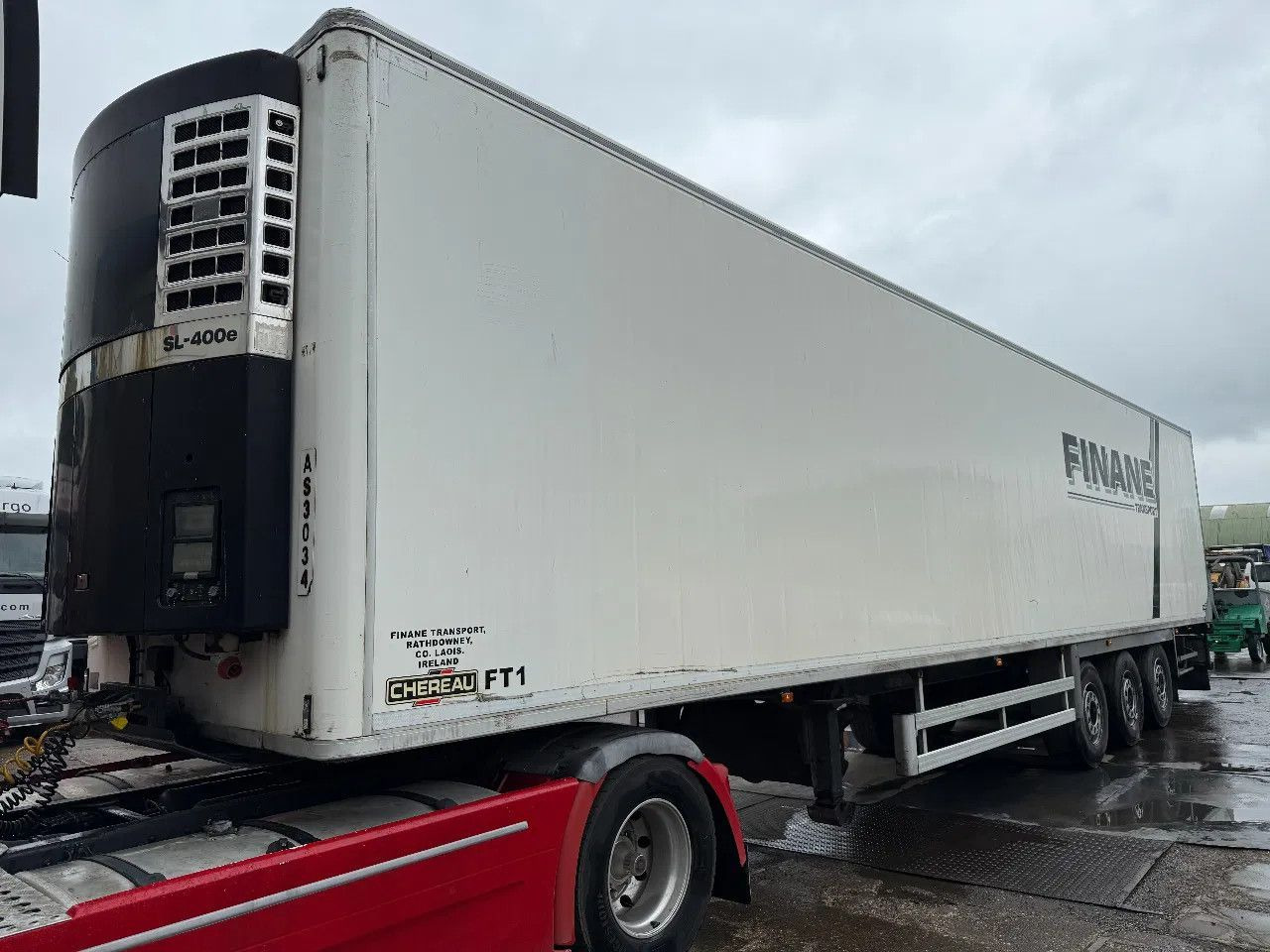Chereau 3 Axle FRIGO Thermoking SL-400e trailer 7CM Side - Refrigerator semi-trailer: picture 1 Chereau 3 Axle FRIGO Thermoking SL-400e trailer 7CM Side - Refrigerator semi-trailer: picture 1