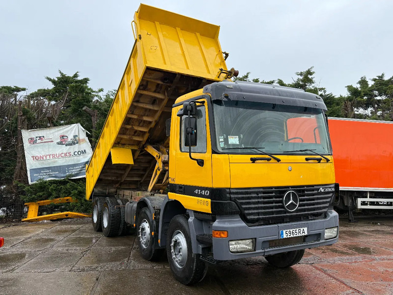 Mercedes-Benz Actros 4140 V6 8X4 Tipper Spring/Spring Manual Gear MP1 - Tipper: picture 1 Mercedes-Benz Actros 4140 V6 8X4 Tipper Spring/Spring Manual Gear MP1 - Tipper: picture 1