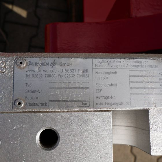 Dürwen 360° Rotator - Attachment for Material handling equipment: picture 2 Dürwen 360° Rotator - Attachment for Material handling equipment: picture 2