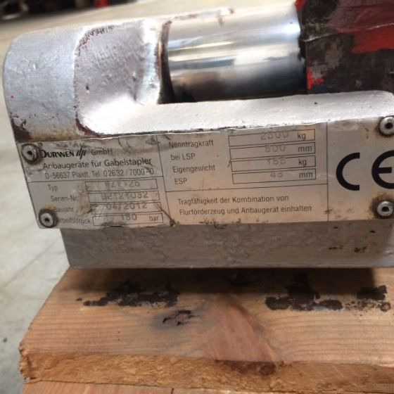Dürwen Fork positioner with Shaft guidance sideshift - Attachment for Material handling equipment: picture 5 Dürwen Fork positioner with Shaft guidance sideshift - Attachment for Material handling equipment: picture 5