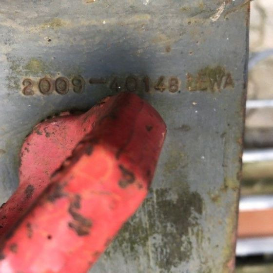 SHB Fork positioner Shaft Guidance - Attachment for Material handling equipment: picture 2 SHB Fork positioner Shaft Guidance - Attachment for Material handling equipment: picture 2
