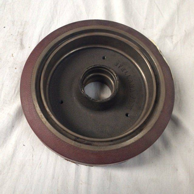 Fork wheel D285/W75 mm - Steering for Material handling equipment: picture 4 Fork wheel D285/W75 mm - Steering for Material handling equipment: picture 4