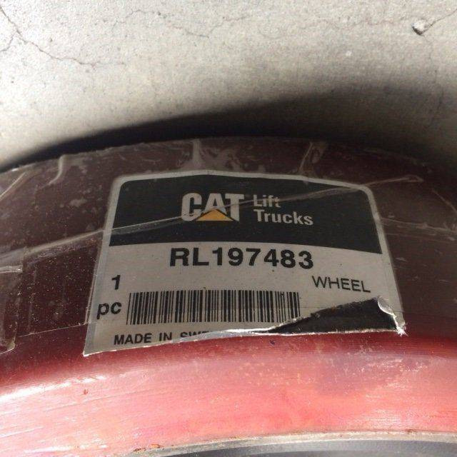 Fork wheel D285/W75 mm - Steering for Material handling equipment: picture 5 Fork wheel D285/W75 mm - Steering for Material handling equipment: picture 5