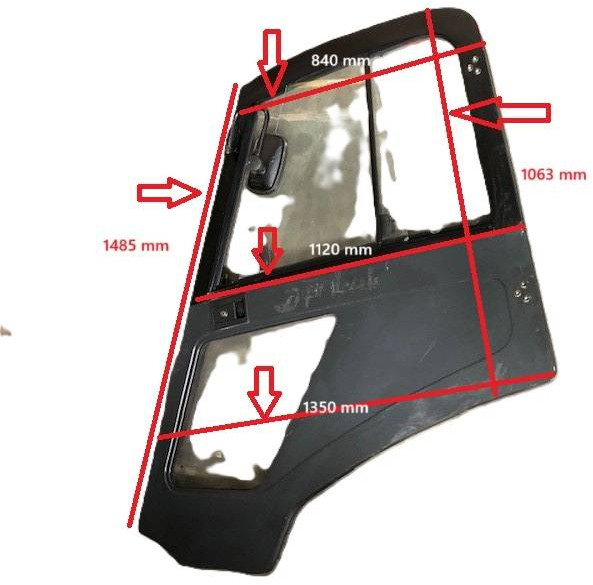 Left door for Linde - Door and parts for Material handling equipment: picture 2 Left door for Linde - Door and parts for Material handling equipment: picture 2