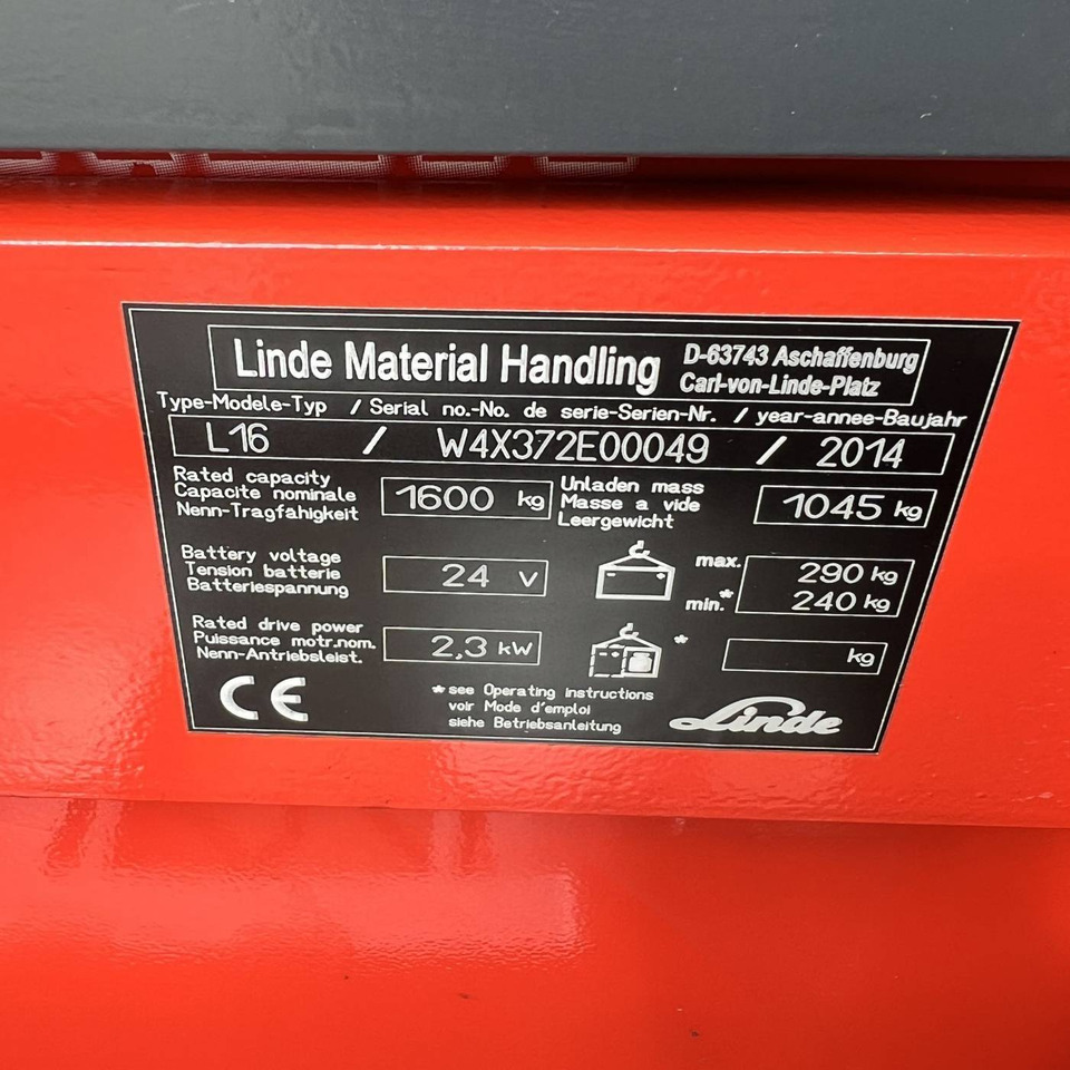 Linde L16 (372) leasing Linde L16 (372): picture 18