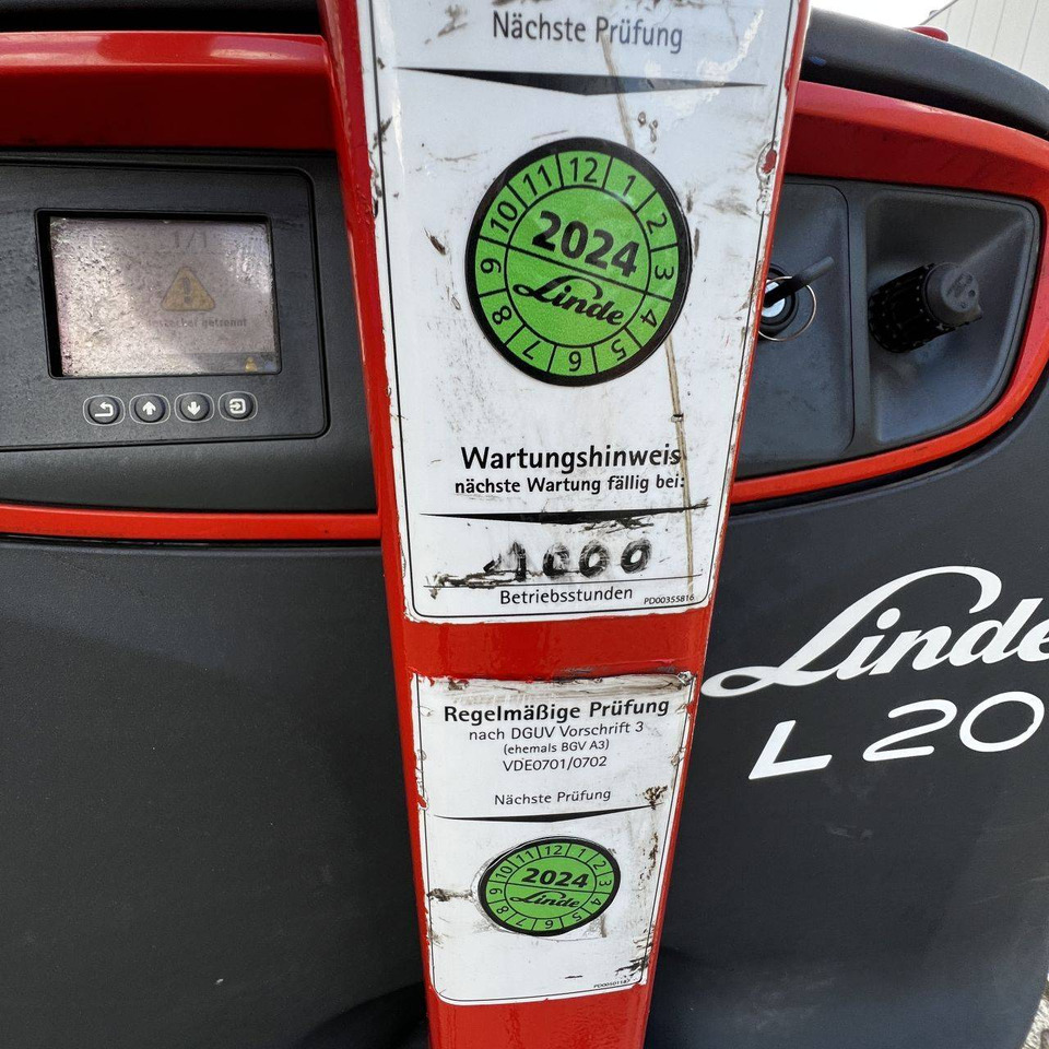 Stacker Linde L20 (1173): picture 10 Stacker Linde L20 (1173): picture 10