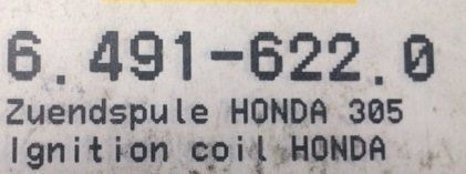 Kärcher Ignition coil Honda 30500-ZE2-023 - Spare parts for Cleaning machinery: picture 3 Kärcher Ignition coil Honda 30500-ZE2-023 - Spare parts for Cleaning machinery: picture 3