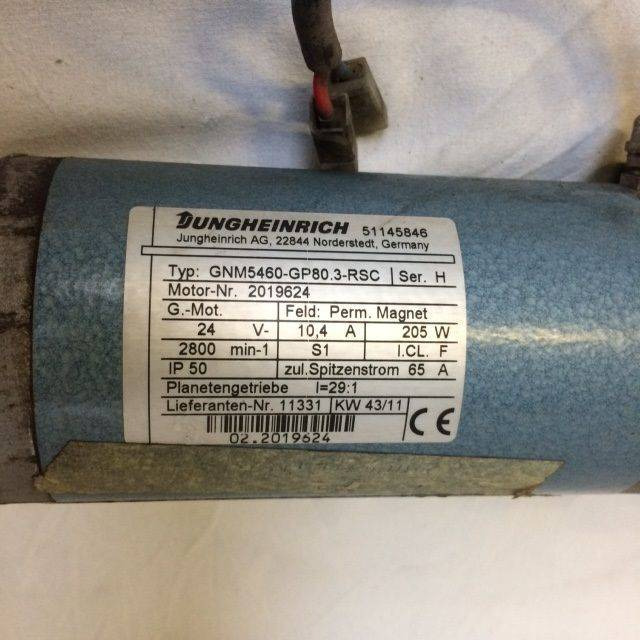 Steering motor for Jungheinrich - Steering for Material handling equipment: picture 3 Steering motor for Jungheinrich - Steering for Material handling equipment: picture 3