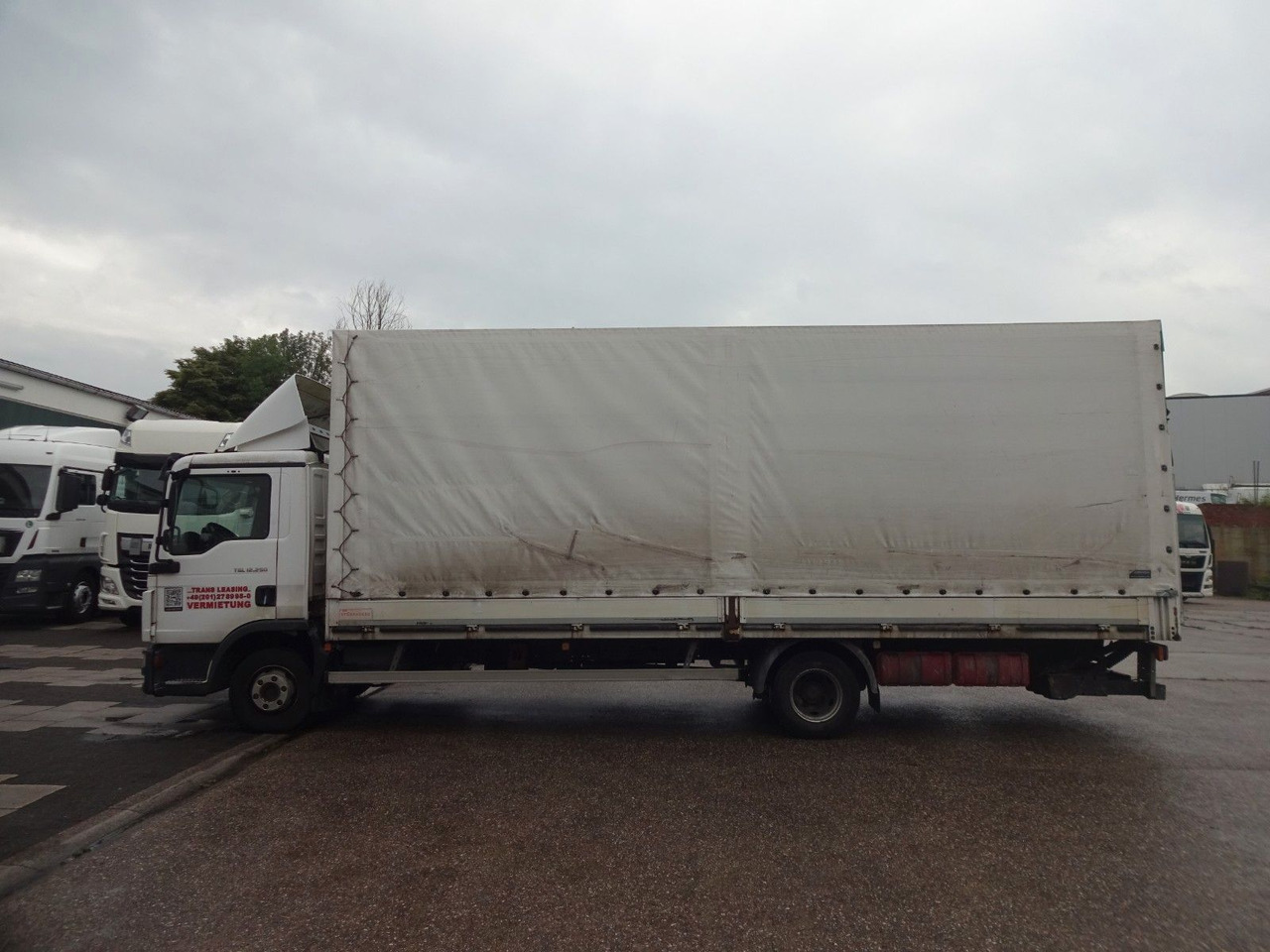 Curtainsider truck MAN TGL 12.250, Pr+Pl, LBW, Klima, Automat, AHK: picture 7