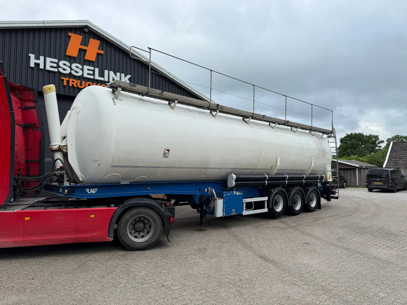 LAG 0-3-TI 60.000 Kippsilo Only food use! 24V SELF Support Liftas - Tank semi-trailer: picture 1 LAG 0-3-TI 60.000 Kippsilo Only food use! 24V SELF Support Liftas - Tank semi-trailer: picture 1
