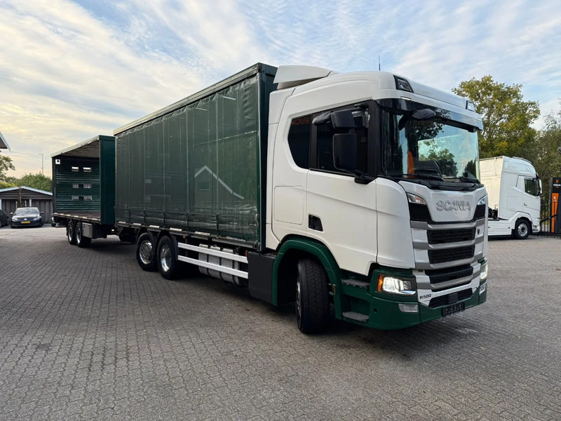 Scania R500 NGS 6X2 Retarder Stuuras 551.670KM! Schuifzeilen Combi Hefdak - Curtainsider truck: picture 2 Scania R500 NGS 6X2 Retarder Stuuras 551.670KM! Schuifzeilen Combi Hefdak - Curtainsider truck: picture 2