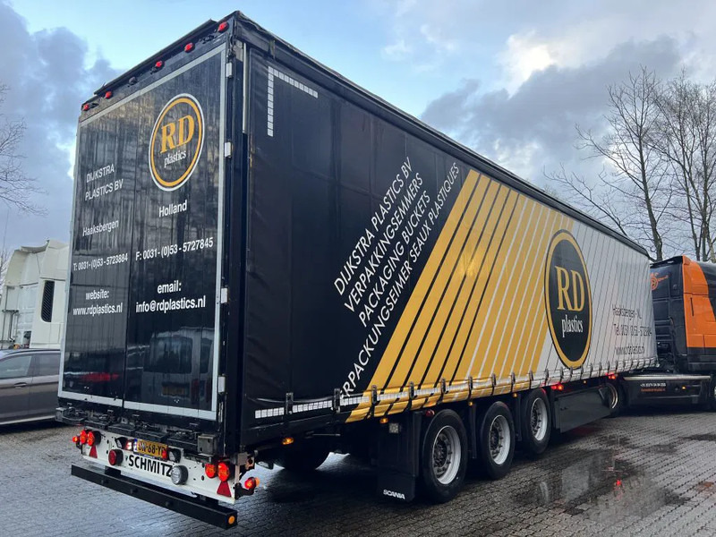 Schmitz Cargobull S01 Mega Liftachse Hubdach/Hefdak Top condition - Curtainsider semi-trailer: picture 2 Schmitz Cargobull S01 Mega Liftachse Hubdach/Hefdak Top condition - Curtainsider semi-trailer: picture 2