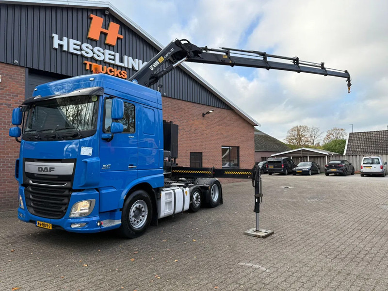 DAF XF 440 6X2 HIAB 19 ton/meter kraan Schuifschotel EURO 6 APK 05/2026 - Tractor unit: picture 1 DAF XF 440 6X2 HIAB 19 ton/meter kraan Schuifschotel EURO 6 APK 05/2026 - Tractor unit: picture 1