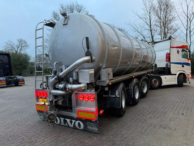 Vogelzang 36.5m3 RVS Mestoplegger Geijkte weging Bemonstering 2x Stuuras - Tank semi-trailer: picture 3 Vogelzang 36.5m3 RVS Mestoplegger Geijkte weging Bemonstering 2x Stuuras - Tank semi-trailer: picture 3