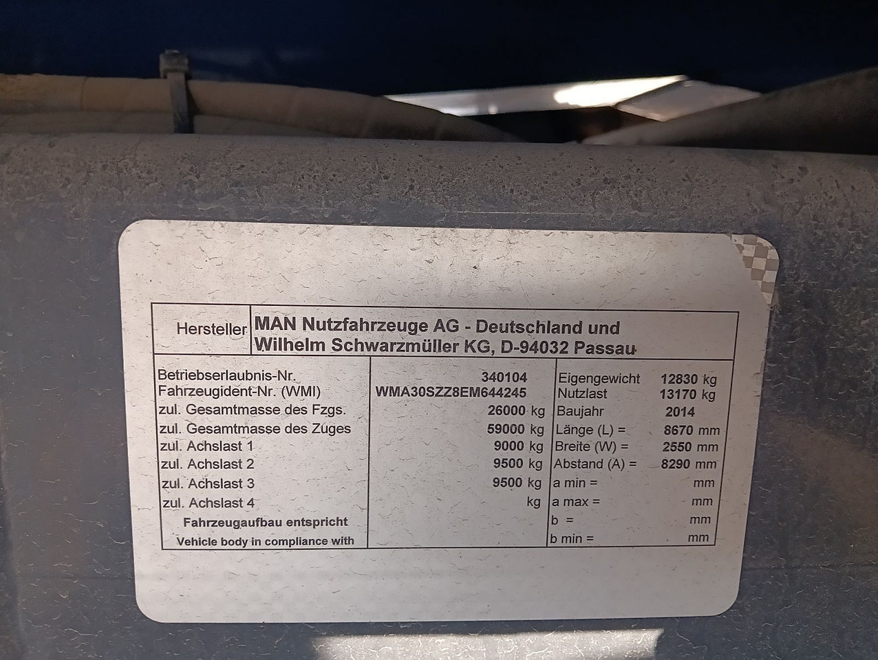 MAN TGS 26:480 6x4 EURO5 ATLAS 240.2E-A4 3-S-Kipper leasing MAN TGS 26:480 6x4 EURO5 ATLAS 240.2E-A4 3-S-Kipper: picture 15