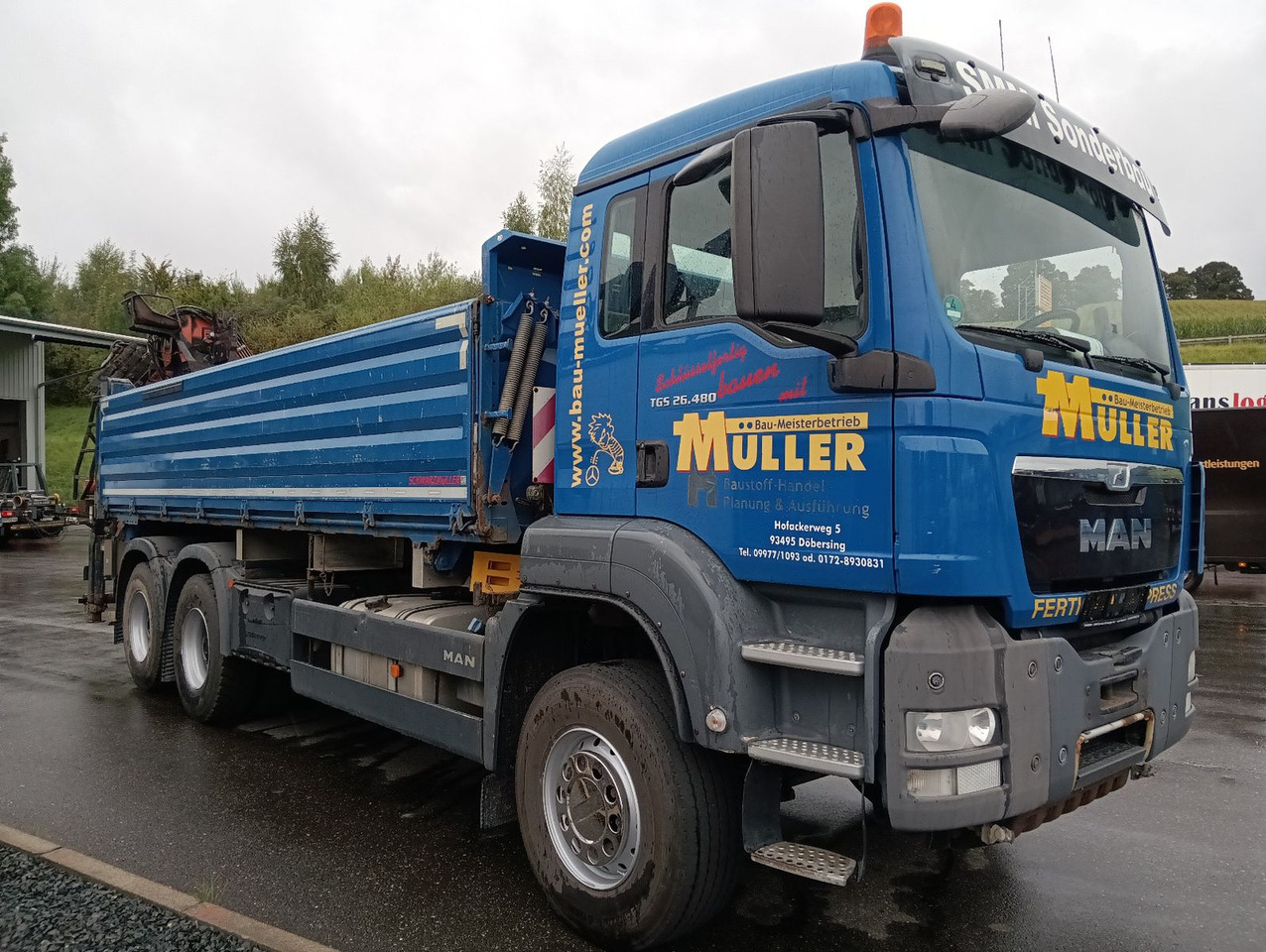 MAN TGS 26:480 6x4 EURO5 ATLAS 240.2E-A4 3-S-Kipper leasing MAN TGS 26:480 6x4 EURO5 ATLAS 240.2E-A4 3-S-Kipper: picture 18