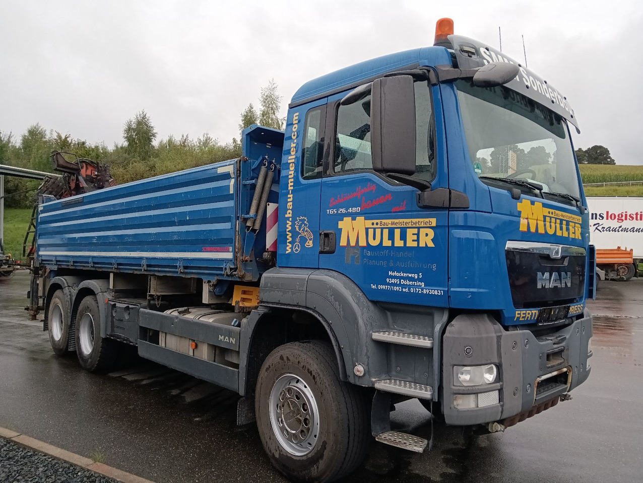 MAN TGS 26:480 6x4 EURO5 ATLAS 240.2E-A4 3-S-Kipper leasing MAN TGS 26:480 6x4 EURO5 ATLAS 240.2E-A4 3-S-Kipper: picture 11