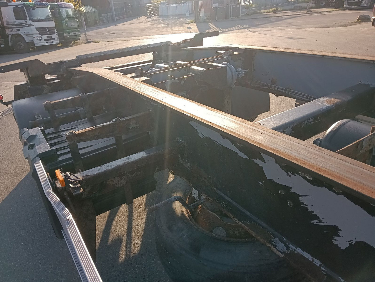 Meiller MEILLER HKM G18 SZL SCHLITTEN BPW Trommel 3,38t - Roll-off/ Skip trailer: picture 3 Meiller MEILLER HKM G18 SZL SCHLITTEN BPW Trommel 3,38t - Roll-off/ Skip trailer: picture 3