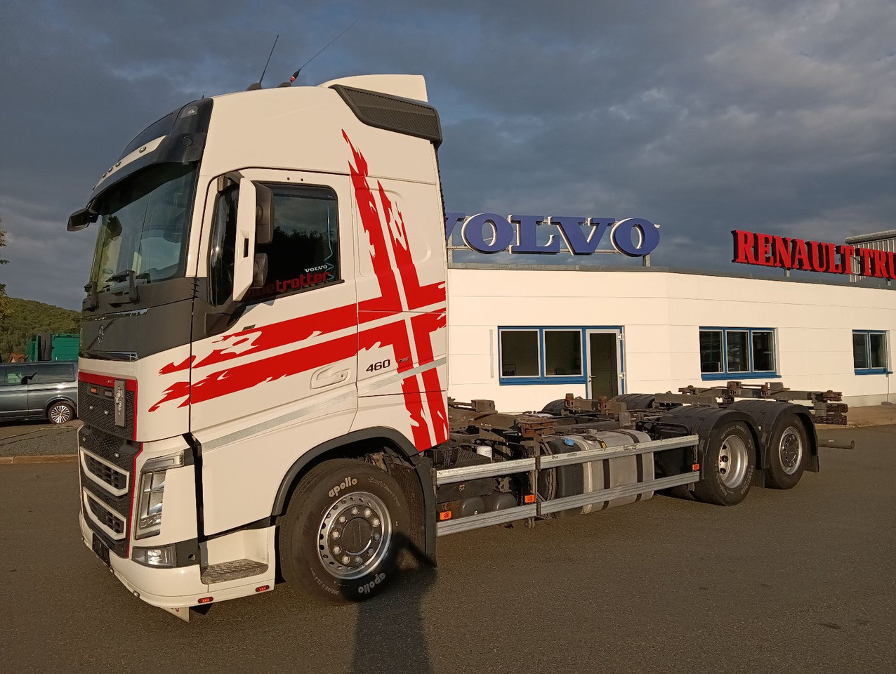 Volvo FH 460 Globe "VIN-LB"MultiBDF I-PARC LENKACHSE - Container transporter/ Swap body truck: picture 1 Volvo FH 460 Globe "VIN-LB"MultiBDF I-PARC LENKACHSE - Container transporter/ Swap body truck: picture 1