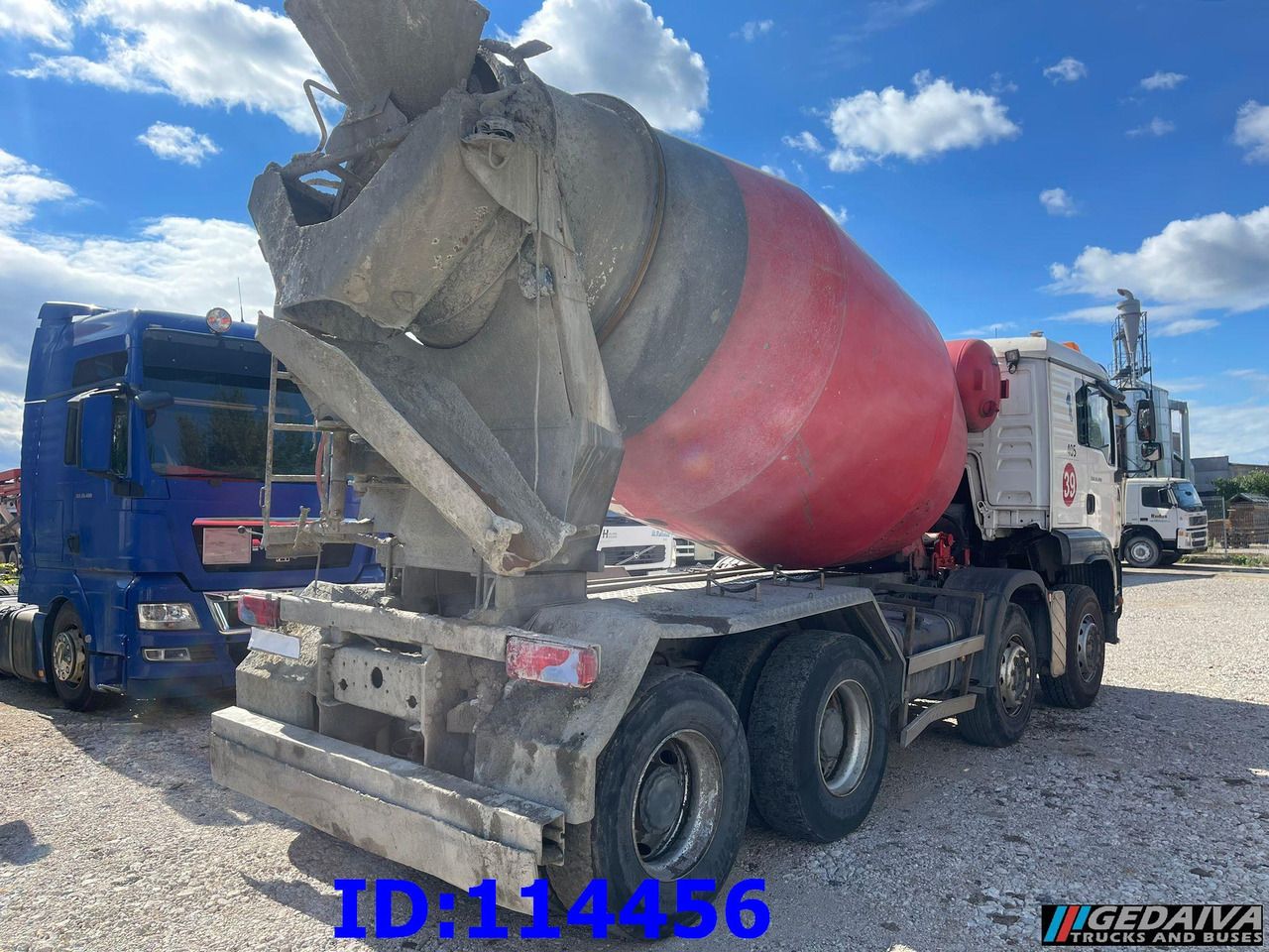 MAN TGA 35.480 8X4 8m3 Manual - Concrete mixer truck: picture 3 MAN TGA 35.480 8X4 8m3 Manual - Concrete mixer truck: picture 3