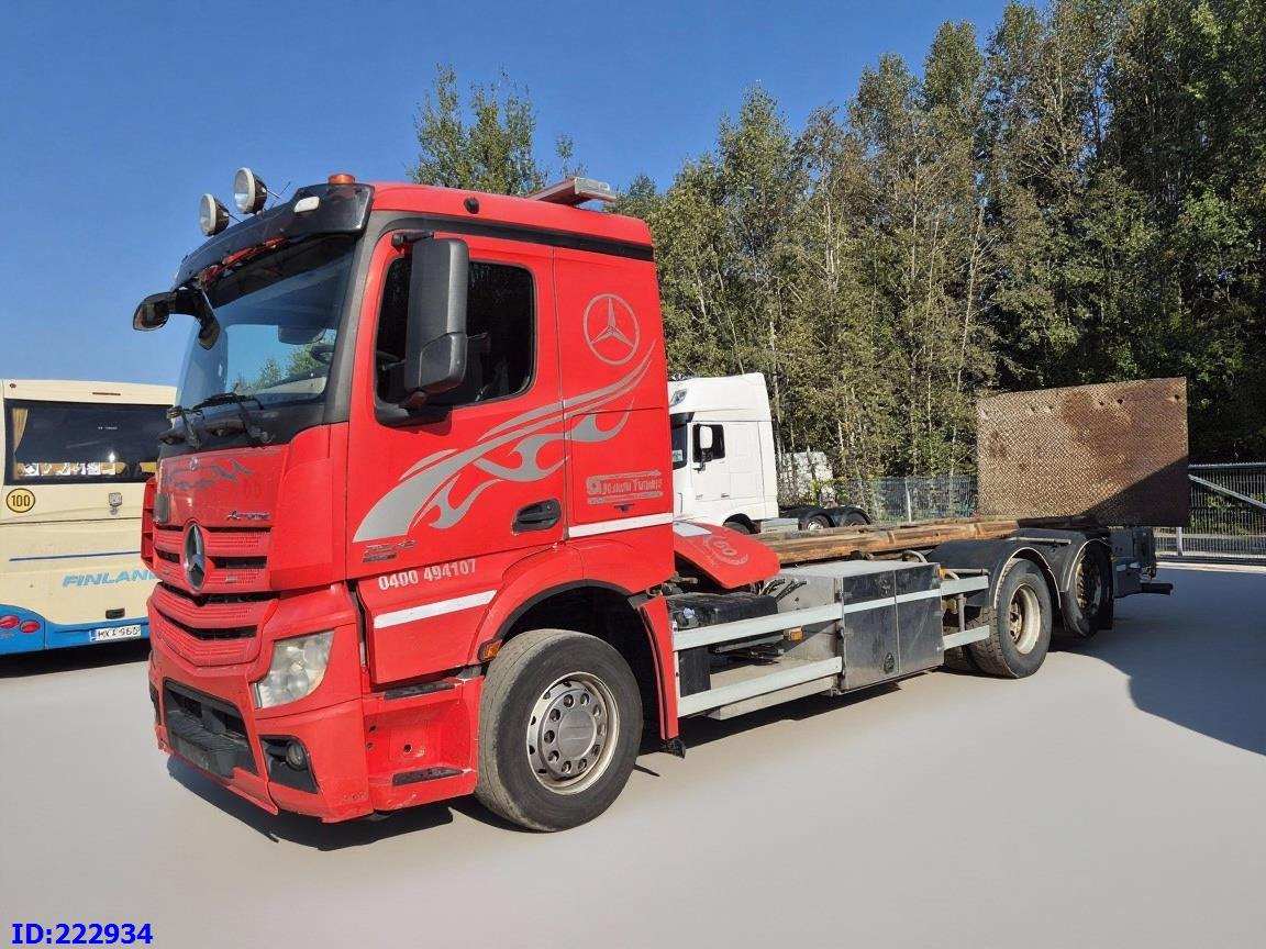 MERCEDES-BENZ Actros 2545 6x2 Euro5 - Cab chassis truck: picture 1 MERCEDES-BENZ Actros 2545 6x2 Euro5 - Cab chassis truck: picture 1