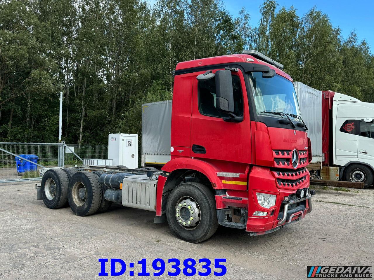 MERCEDES-BENZ Arocs 2840 6x4 Manual Euro6 - Cab chassis truck: picture 4 MERCEDES-BENZ Arocs 2840 6x4 Manual Euro6 - Cab chassis truck: picture 4