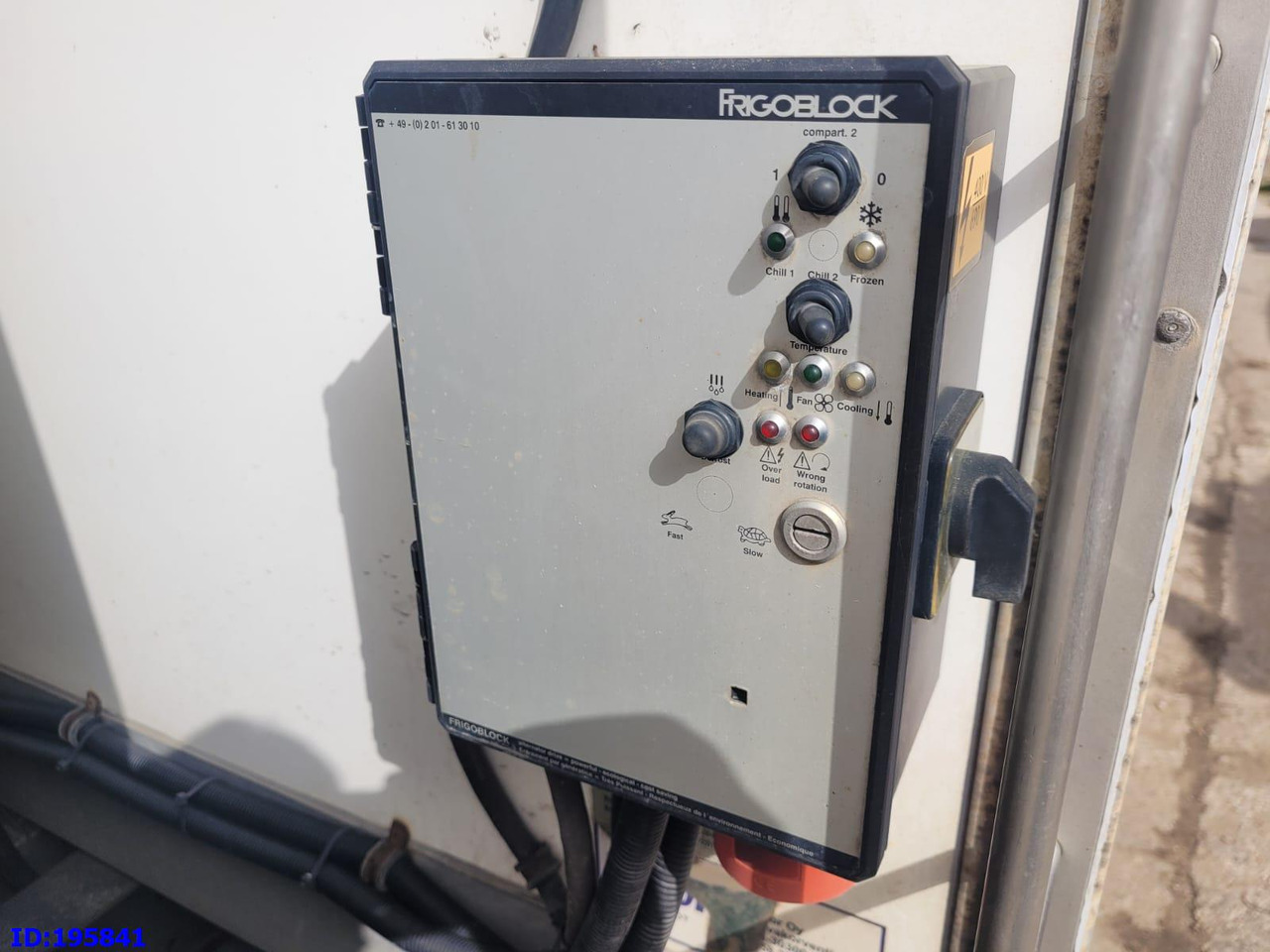 Refrigerator truck MERCEDES-BENZ Atego 1224 Euro6: picture 9