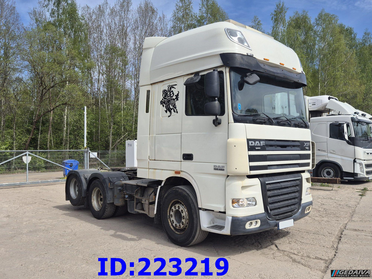 DAF XF 105.460 6X2 (10 tyre) Retarder Euro5 - Tractor unit: picture 4 DAF XF 105.460 6X2 (10 tyre) Retarder Euro5 - Tractor unit: picture 4