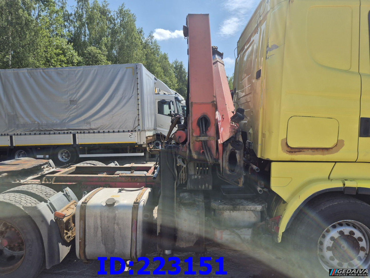 SCANIA R420 6x2 + Crane Palfinger PK23500 + Remote control - Tractor unit: picture 5 SCANIA R420 6x2 + Crane Palfinger PK23500 + Remote control - Tractor unit: picture 5