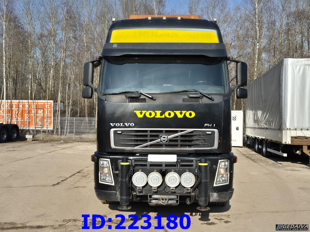 VOLVO FH12 460HP 8X2 + Crane PM 80SP - Dropside/ Flatbed truck: picture 2 VOLVO FH12 460HP 8X2 + Crane PM 80SP - Dropside/ Flatbed truck: picture 2