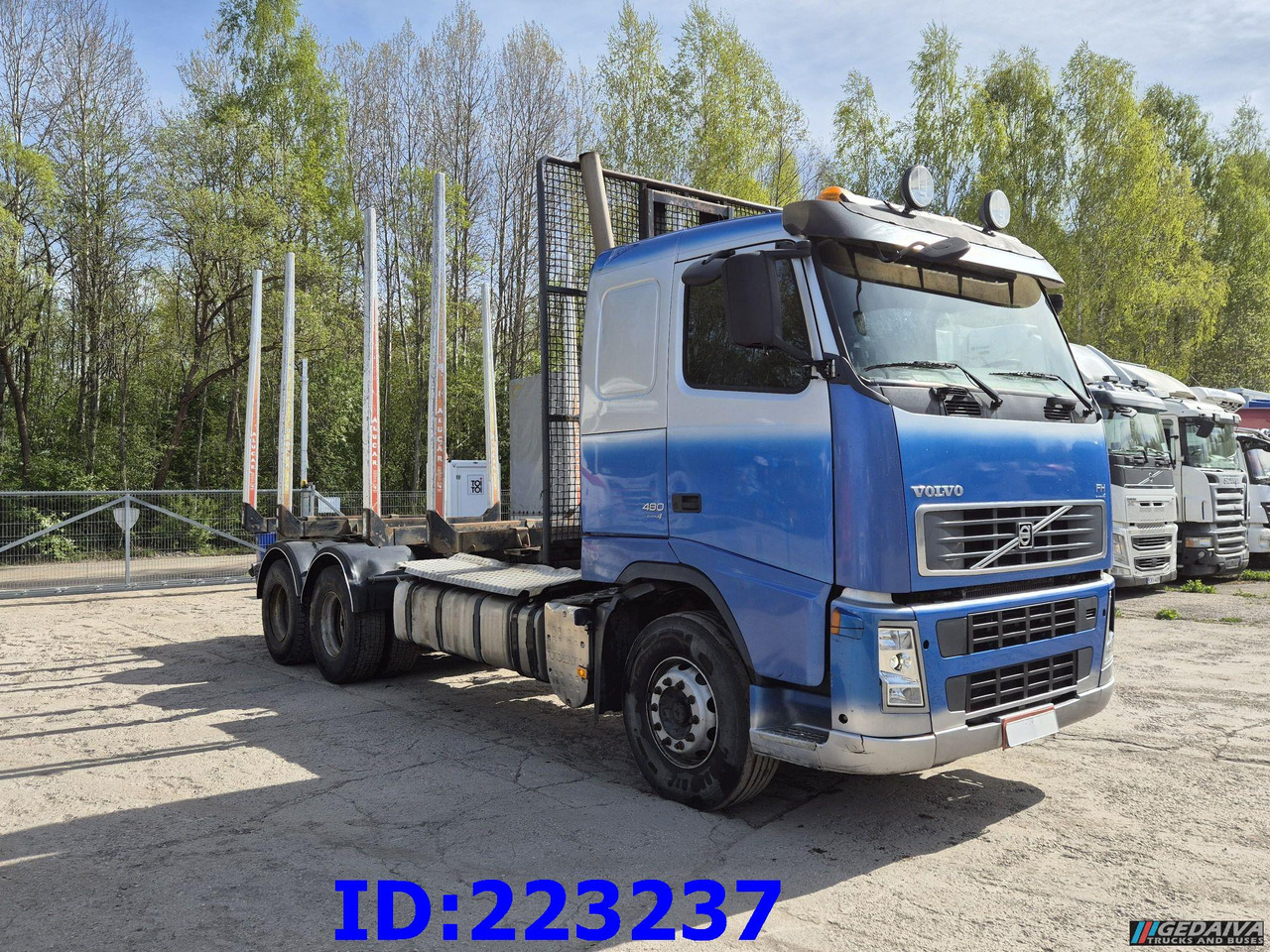 VOLVO FH13 480HP 6x4 - Timber truck: picture 4 VOLVO FH13 480HP 6x4 - Timber truck: picture 4