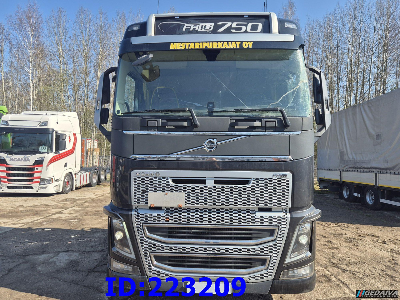 VOLVO FH16 750HP 8x4 Steering axle - Cab chassis truck: picture 2 VOLVO FH16 750HP 8x4 Steering axle - Cab chassis truck: picture 2
