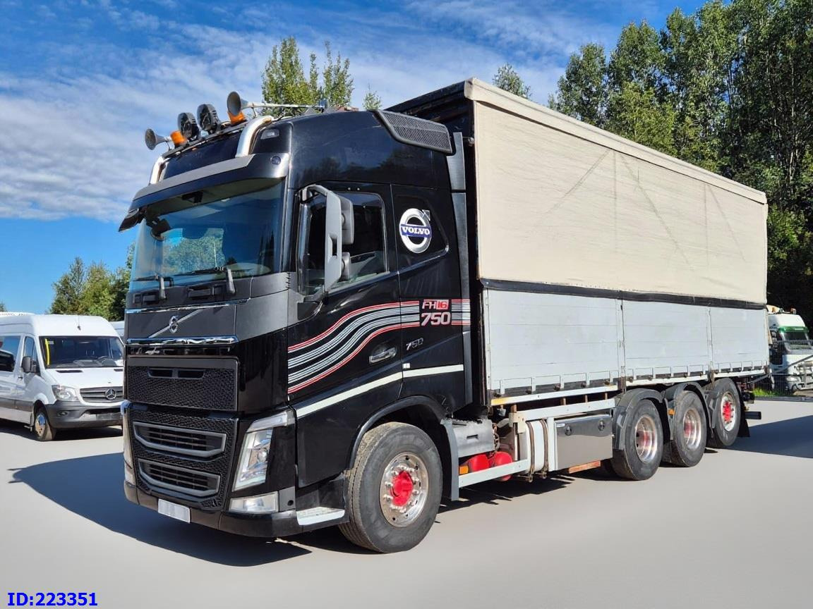 VOLVO FH16 750HP - 8x4-Steering axle - Curtainsider truck: picture 1 VOLVO FH16 750HP - 8x4-Steering axle - Curtainsider truck: picture 1