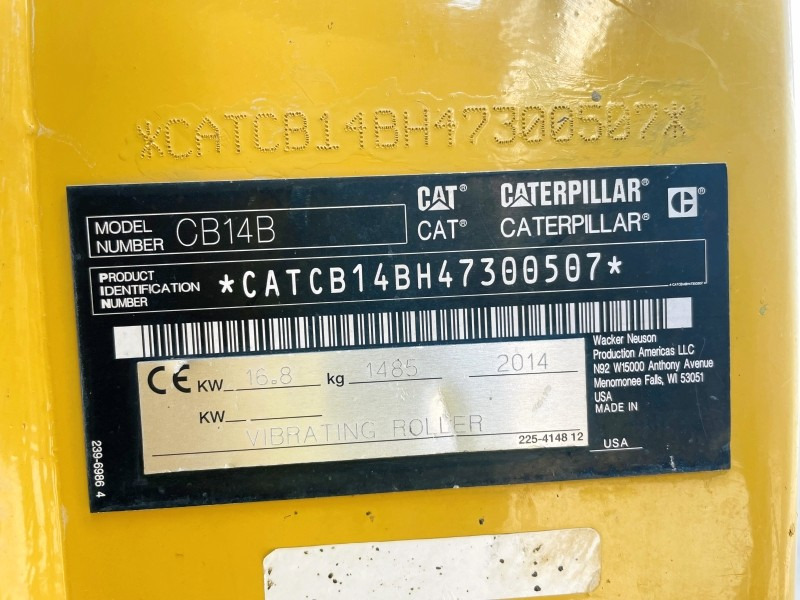Caterpillar CB14B (3399) - Roller: picture 3 Caterpillar CB14B (3399) - Roller: picture 3