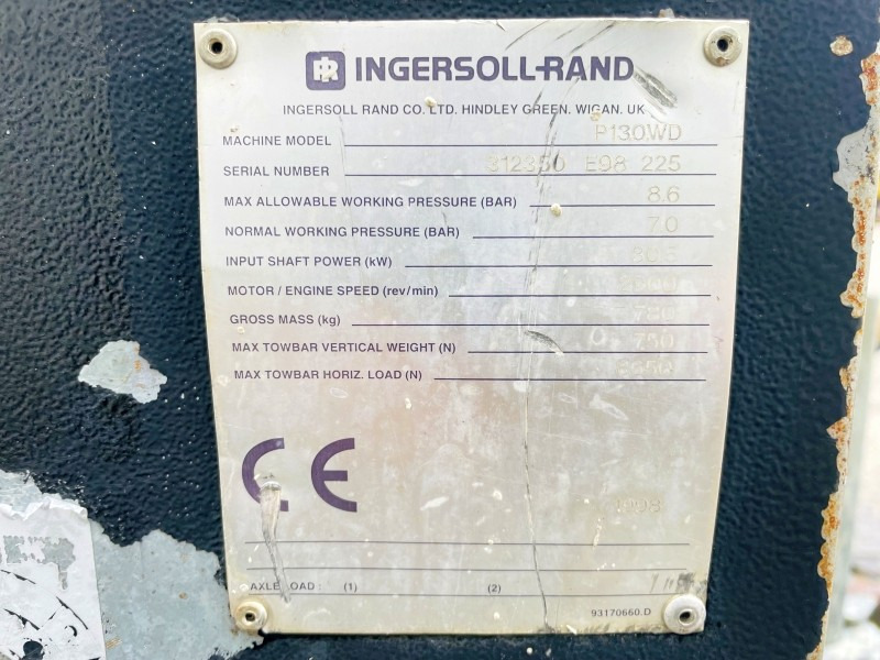 Ingersoll Rand P130WD (3876) - Air compressor: picture 3 Ingersoll Rand P130WD (3876) - Air compressor: picture 3