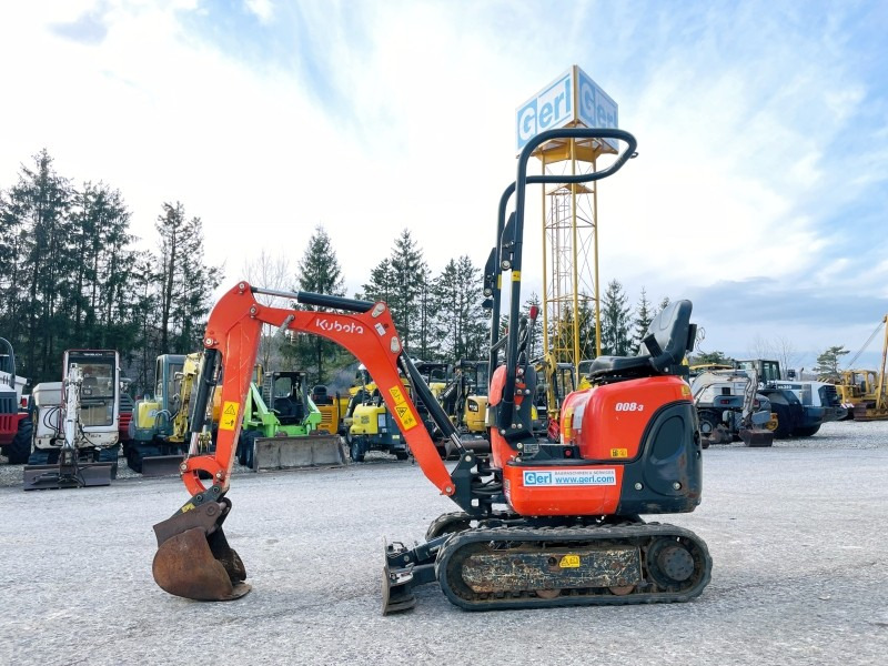 Kubota K008-3 (3727) - Mini excavator: picture 1 Kubota K008-3 (3727) - Mini excavator: picture 1