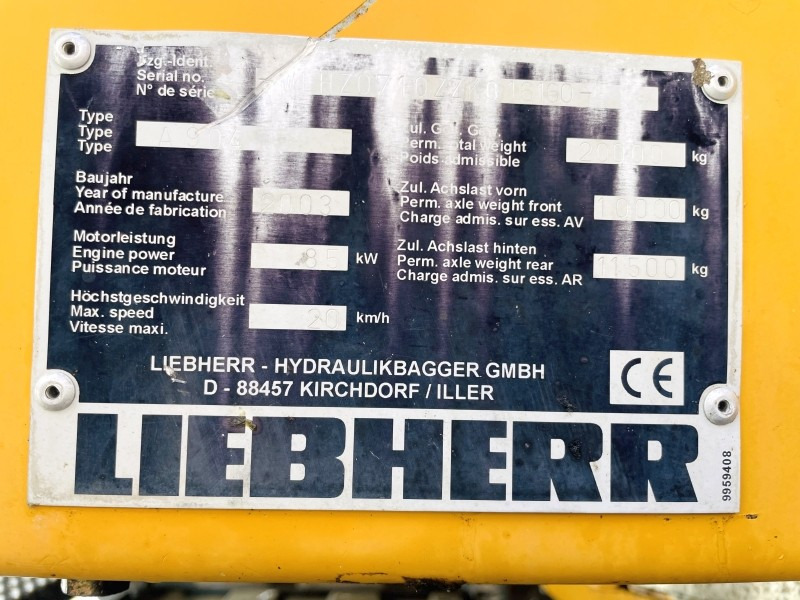 Liebherr A904 (3758) - Waste/ Industry handler: picture 5 Liebherr A904 (3758) - Waste/ Industry handler: picture 5