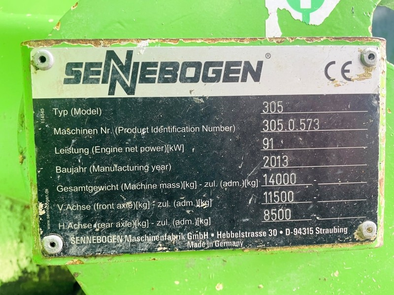 Sennebogen 305 (3866) - Waste/ Industry handler: picture 5 Sennebogen 305 (3866) - Waste/ Industry handler: picture 5