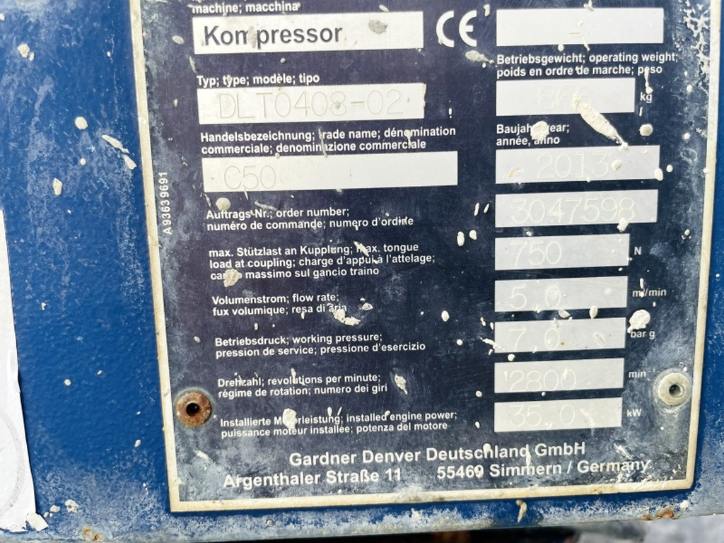Vergleich C50 (4088) - Air compressor: picture 4 Vergleich C50 (4088) - Air compressor: picture 4