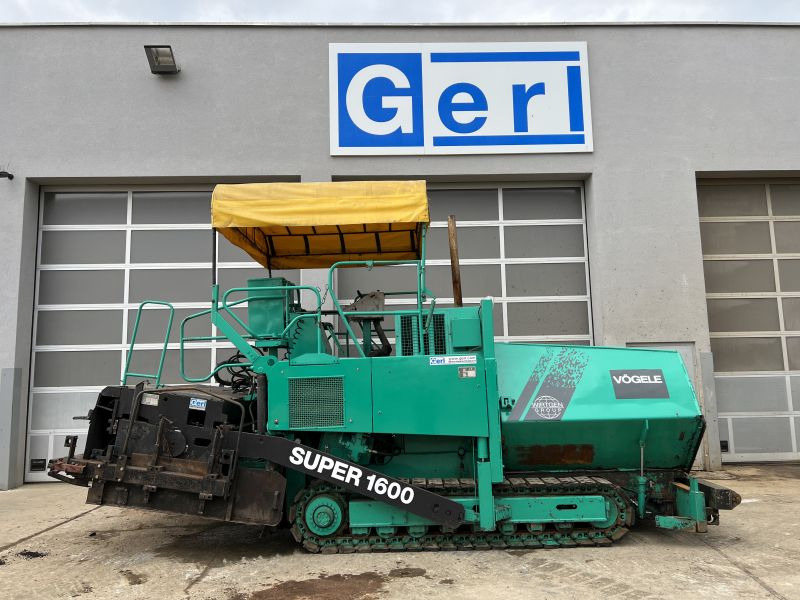 Vögele Super 1600 Typ 6-72 (110419) - Asphalt paver: picture 4 Vögele Super 1600 Typ 6-72 (110419) - Asphalt paver: picture 4