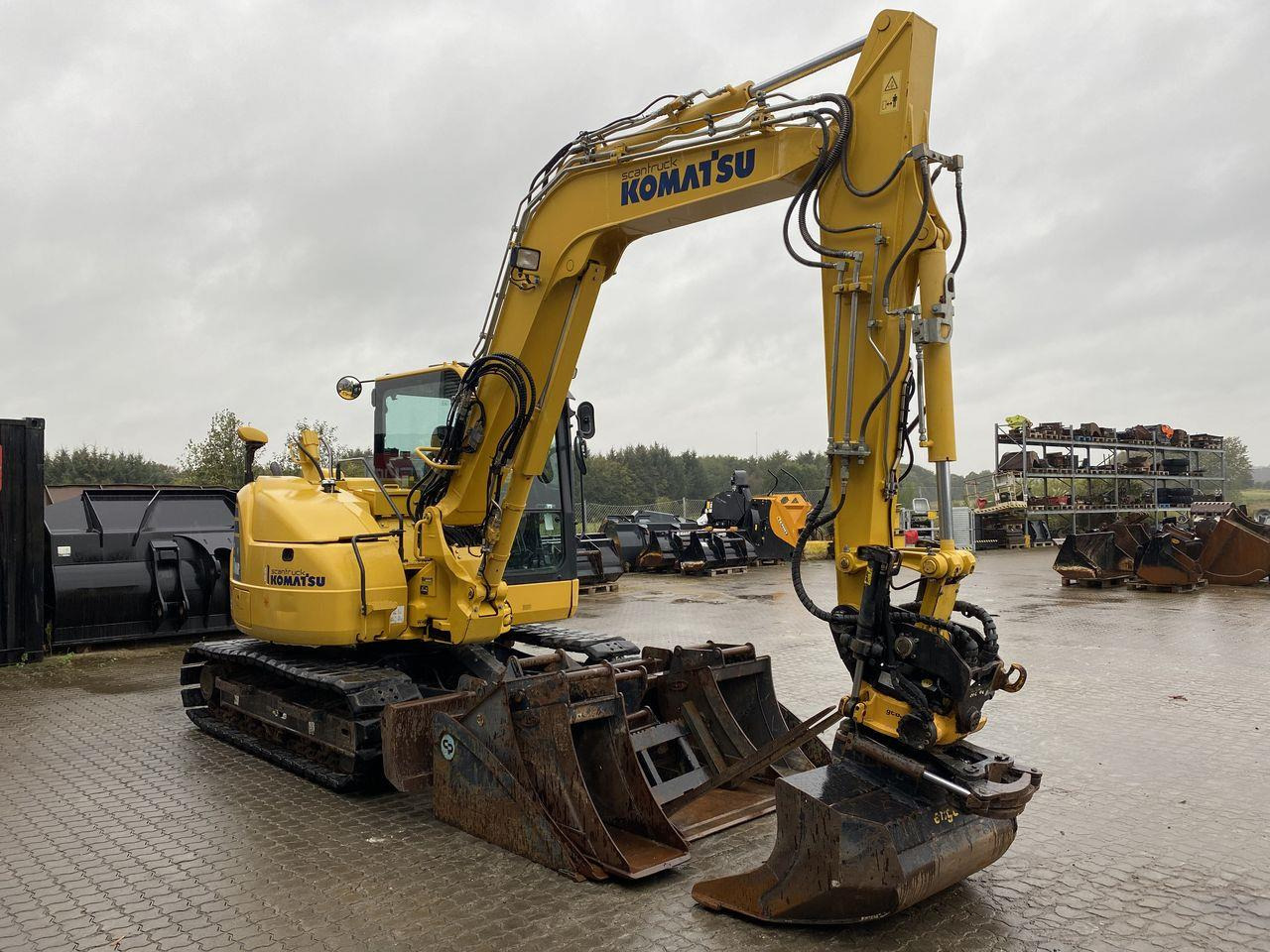 Komatsu PC88MR-10 - Mini excavator: picture 5 Komatsu PC88MR-10 - Mini excavator: picture 5