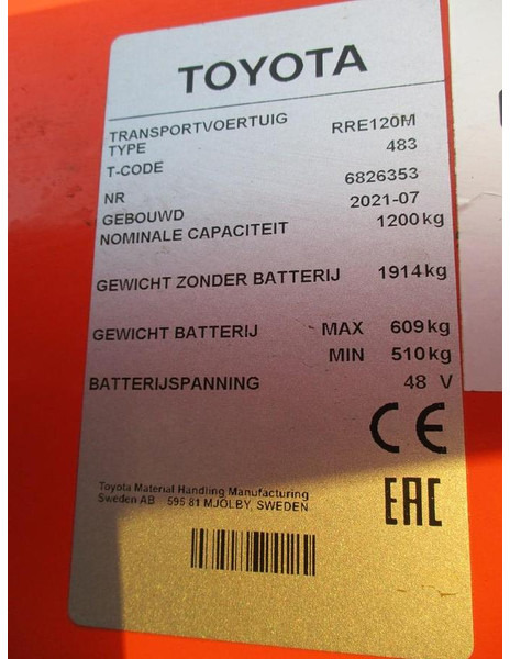 Reach truck BT RRE120M: picture 10 Reach truck BT RRE120M: picture 10