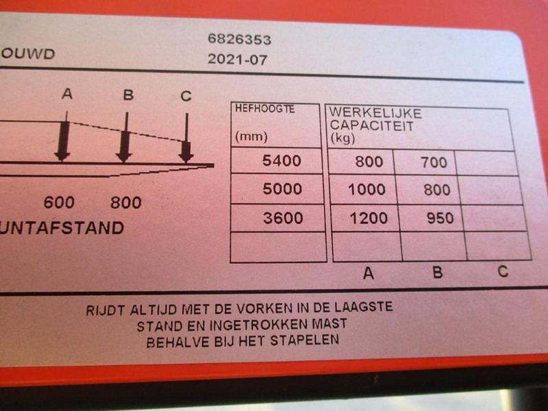 Reach truck BT RRE120M: picture 11 Reach truck BT RRE120M: picture 11