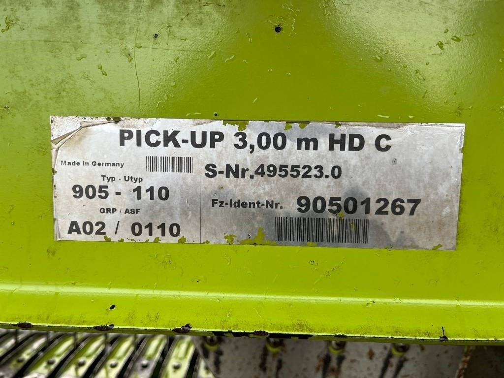 Forage harvester attachment Claas PU 300 HD: picture 8