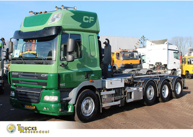 DAF CF 85.460 8X4 + 30 TON VDL hook + euro 5 - Hook lift truck: picture 1 DAF CF 85.460 8X4 + 30 TON VDL hook + euro 5 - Hook lift truck: picture 1