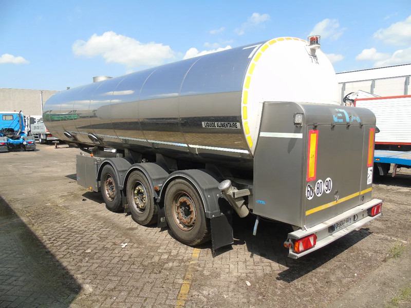 ETA 29.000 LITER + INOX + MILK + WATER - Tank semi-trailer: picture 3 ETA 29.000 LITER + INOX + MILK + WATER - Tank semi-trailer: picture 3