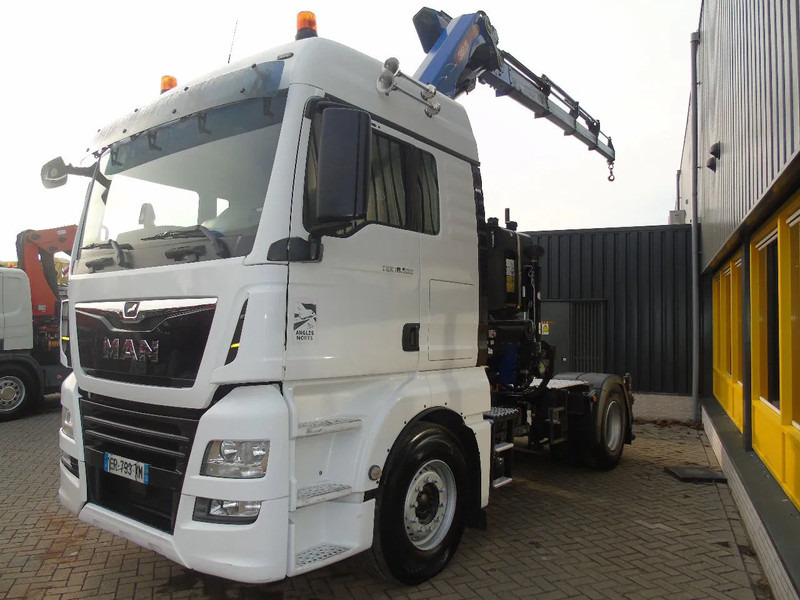 MAN TGX 18.500 + PM 32TON + 4EXTENSION + EURO 6 - Crane truck: picture 2 MAN TGX 18.500 + PM 32TON + 4EXTENSION + EURO 6 - Crane truck: picture 2