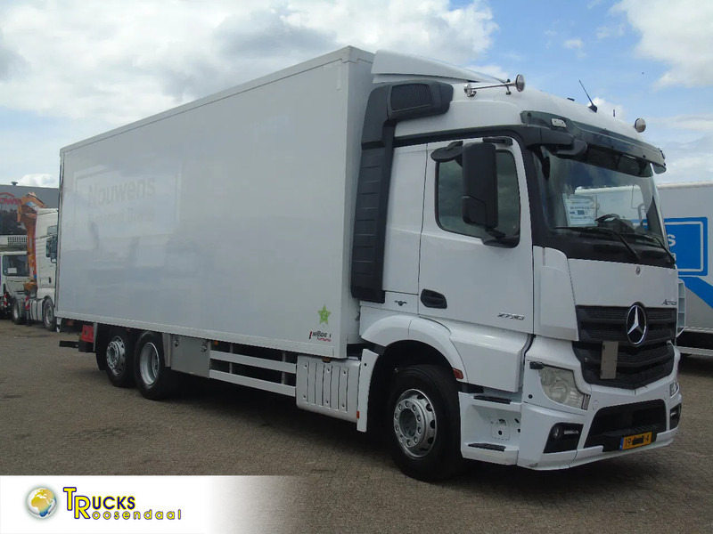 Mercedes-Benz Actros 2030 + 6X2 + LIFT + EURO 6 - Box truck: picture 1 Mercedes-Benz Actros 2030 + 6X2 + LIFT + EURO 6 - Box truck: picture 1