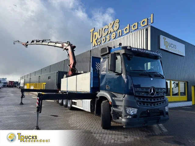 Mercedes-Benz Arocs reserved 3251 + FASSI 660RA .26.HE 6x Extensions + 4x JIB + 8x4 + remote - Crane truck: picture 1 Mercedes-Benz Arocs reserved 3251 + FASSI 660RA .26.HE 6x Extensions + 4x JIB + 8x4 + remote - Crane truck: picture 1